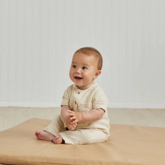 Quincy Mae - Charlie Jumpsuit Suns - 18-24M - NWT - Picture 2 of 7